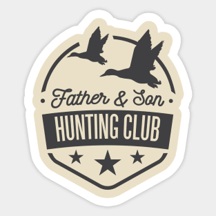 Father and Son Sticker